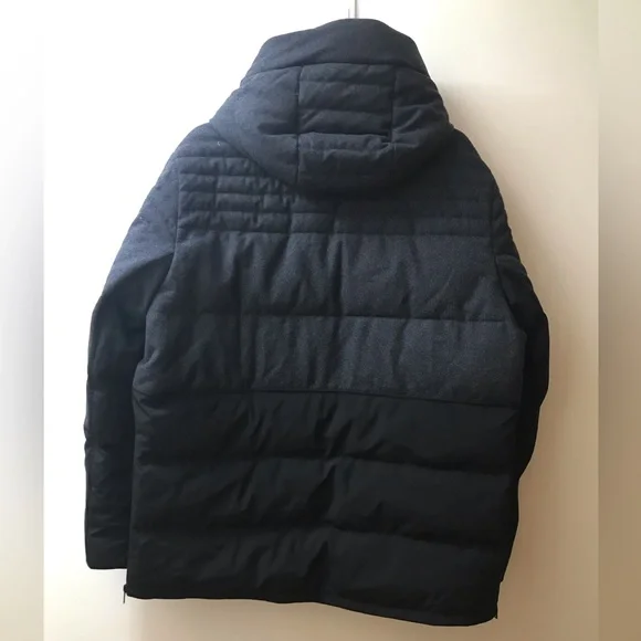 MOOSE KNUCKLES FLEMINGTON JACKET IN CHARCOAL MELANGE NEW $895 Mens Sz XL